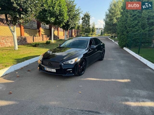 Чорний Інфініті Q50, об'ємом двигуна 3.5 л та пробігом 153 тис. км за 12999 $, фото 1 на Automoto.ua
