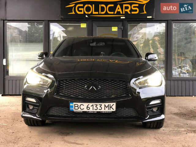 Черный Инфинити Q50, объемом двигателя 3.5 л и пробегом 214 тыс. км за 13500 $, фото 1 на Automoto.ua