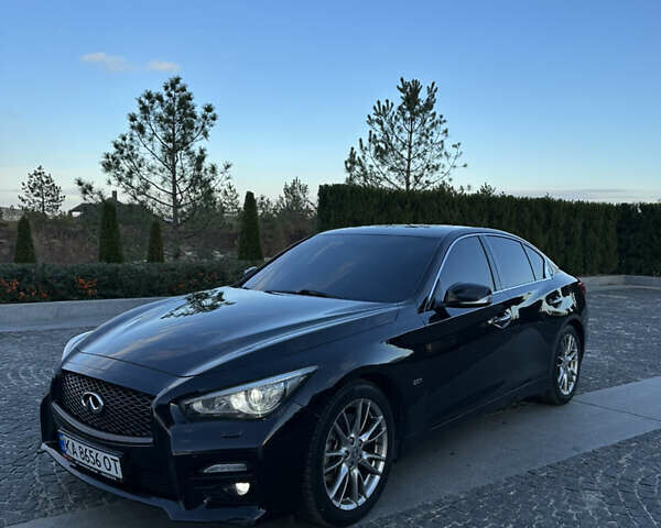 Черный Инфинити Q50, объемом двигателя 1.99 л и пробегом 206 тыс. км за 15500 $, фото 1 на Automoto.ua