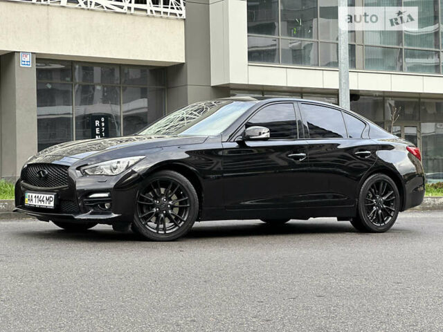 Чорний Інфініті Q50, об'ємом двигуна 2 л та пробігом 107 тис. км за 15900 $, фото 1 на Automoto.ua