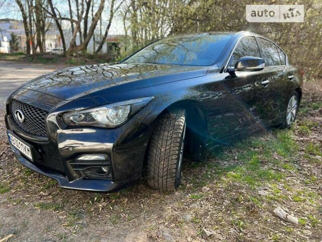 Чорний Інфініті Q50, об'ємом двигуна 0 л та пробігом 165 тис. км за 15400 $, фото 1 на Automoto.ua