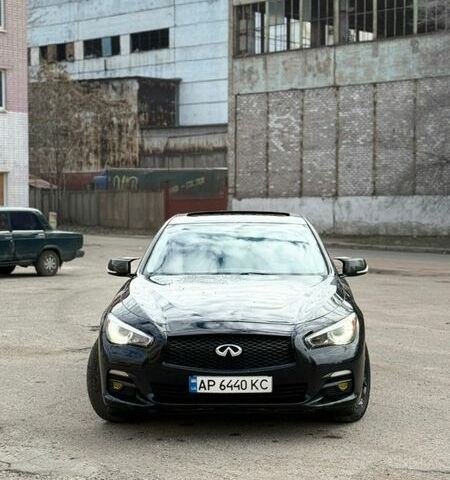 Чорний Інфініті Q50, об'ємом двигуна 3.7 л та пробігом 207 тис. км за 14000 $, фото 1 на Automoto.ua