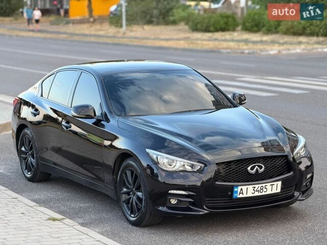 Чорний Інфініті Q50, об'ємом двигуна 2.14 л та пробігом 199 тис. км за 13500 $, фото 1 на Automoto.ua