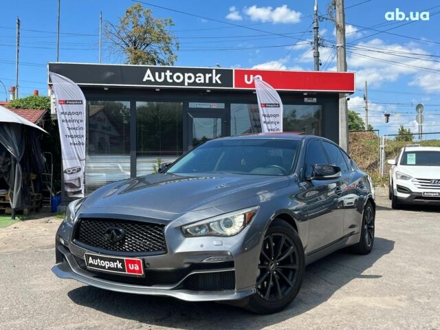 Чорний Інфініті Q50, об'ємом двигуна 2.4 л та пробігом 149 тис. км за 15580 $, фото 1 на Automoto.ua