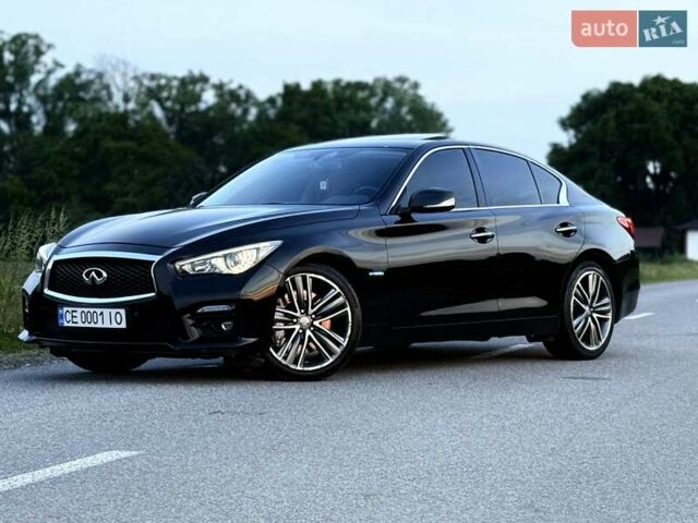 Чорний Інфініті Q50, об'ємом двигуна 3.5 л та пробігом 140 тис. км за 15500 $, фото 1 на Automoto.ua