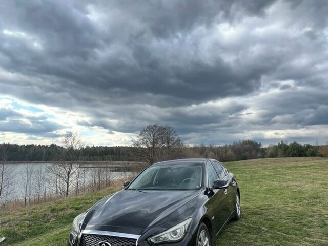 Чорний Інфініті Q50, об'ємом двигуна 2.2 л та пробігом 214 тис. км за 12900 $, фото 1 на Automoto.ua