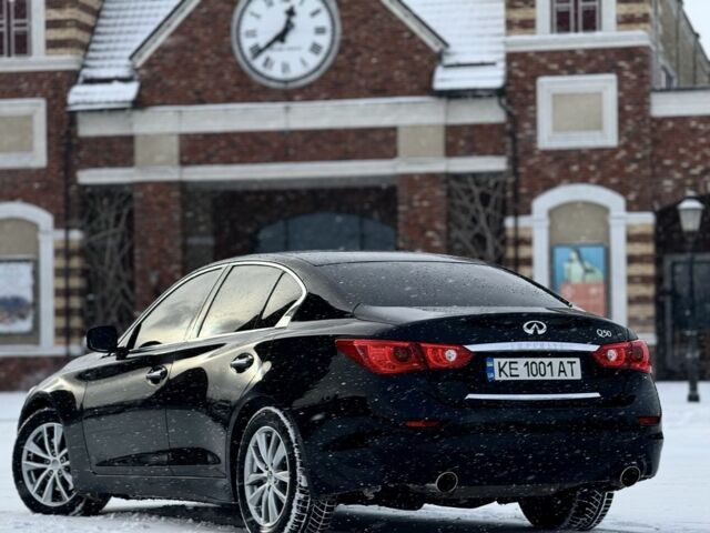 Чорний Інфініті Q50, об'ємом двигуна 2.2 л та пробігом 223 тис. км за 14500 $, фото 1 на Automoto.ua