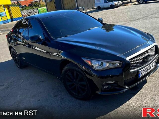 Черный Инфинити Q50, объемом двигателя 3 л и пробегом 0 тыс. км за 12000 $, фото 1 на Automoto.ua