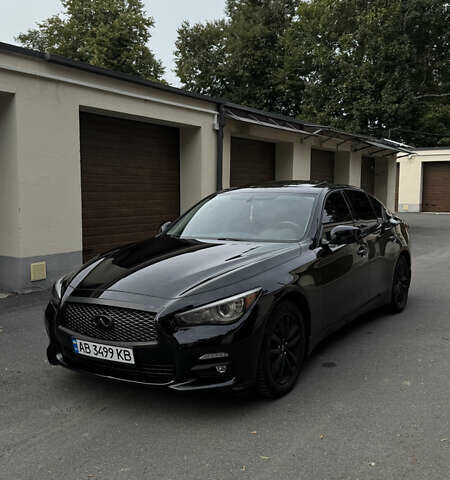 Черный Инфинити Q50, объемом двигателя 1.99 л и пробегом 150 тыс. км за 11499 $, фото 1 на Automoto.ua