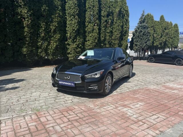 Чорний Інфініті Q50, об'ємом двигуна 2 л та пробігом 79 тис. км за 14400 $, фото 1 на Automoto.ua