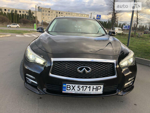 Чорний Інфініті Q50, об'ємом двигуна 2.14 л та пробігом 210 тис. км за 17000 $, фото 1 на Automoto.ua