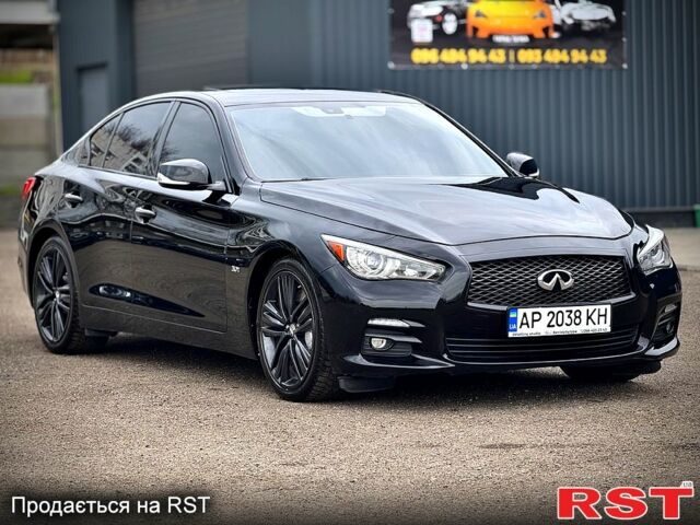 Чорний Інфініті Q50, об'ємом двигуна 30 л та пробігом 115 тис. км за 15900 $, фото 1 на Automoto.ua