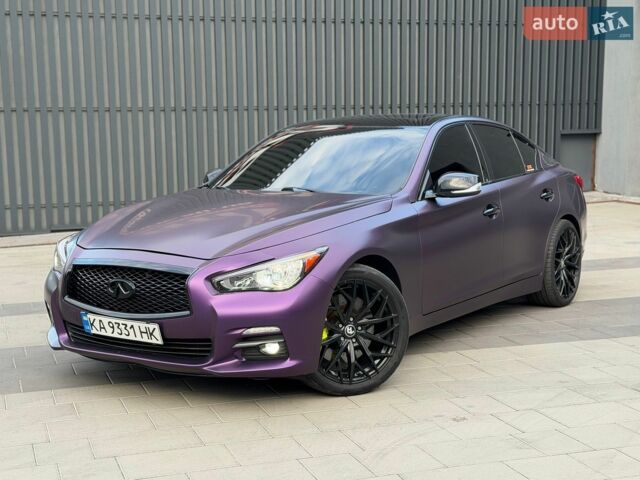 Чорний Інфініті Q50, об'ємом двигуна 3 л та пробігом 147 тис. км за 17000 $, фото 1 на Automoto.ua