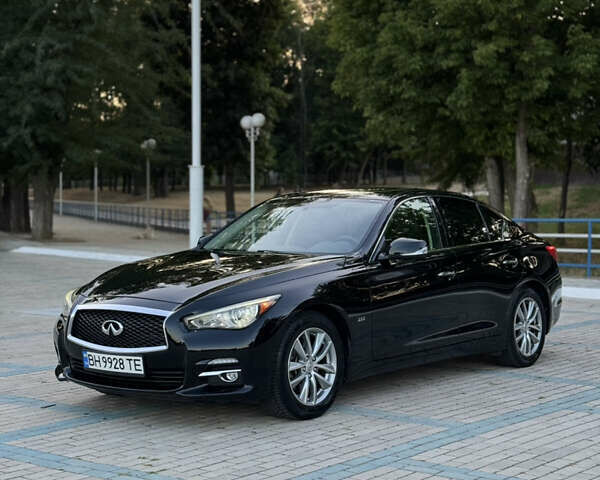 Черный Инфинити Q50, объемом двигателя 1.99 л и пробегом 112 тыс. км за 13500 $, фото 1 на Automoto.ua
