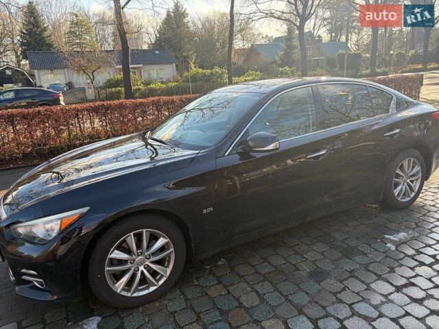 Чорний Інфініті Q50, об'ємом двигуна 3 л та пробігом 200 тис. км за 14000 $, фото 1 на Automoto.ua