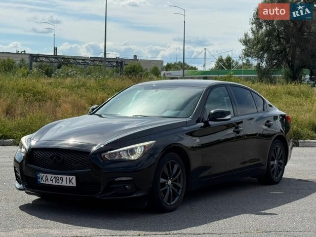 Черный Инфинити Q50, объемом двигателя 1.99 л и пробегом 151 тыс. км за 13900 $, фото 1 на Automoto.ua