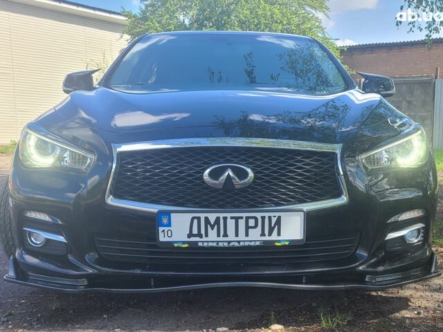 Чорний Інфініті Q50, об'ємом двигуна 0 л та пробігом 95 тис. км за 19000 $, фото 1 на Automoto.ua