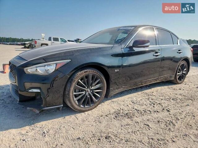 Черный Инфинити Q50, объемом двигателя 3 л и пробегом 62 тыс. км за 3500 $, фото 1 на Automoto.ua