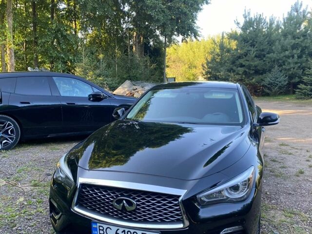Чорний Інфініті Q50, об'ємом двигуна 3 л та пробігом 101 тис. км за 15900 $, фото 1 на Automoto.ua