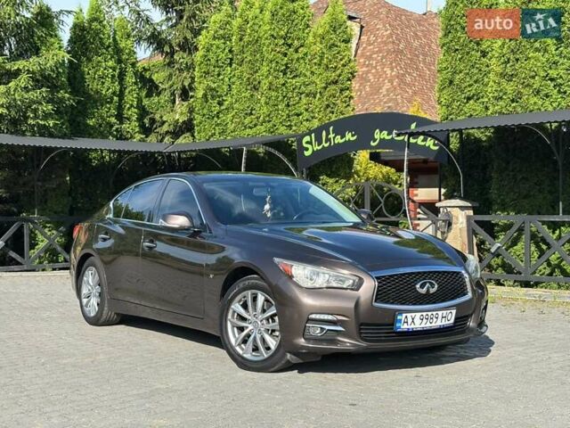 Коричневий Інфініті Q50, об'ємом двигуна 3.7 л та пробігом 195 тис. км за 12000 $, фото 1 на Automoto.ua
