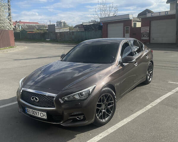 Коричневий Інфініті Q50, об'ємом двигуна 1.99 л та пробігом 187 тис. км за 14600 $, фото 1 на Automoto.ua