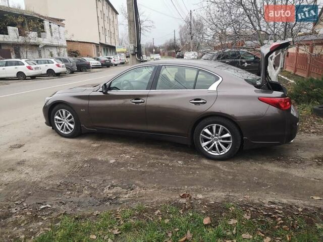 Коричневий Інфініті Q50, об'ємом двигуна 1.99 л та пробігом 88 тис. км за 13900 $, фото 1 на Automoto.ua