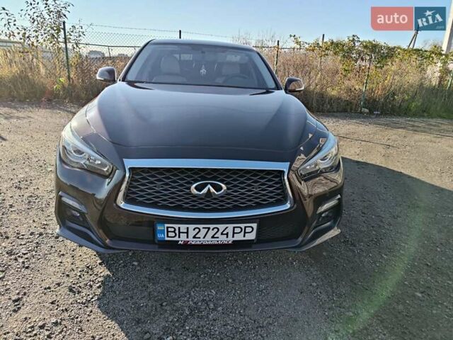 Коричневий Інфініті Q50, об'ємом двигуна 3 л та пробігом 76 тис. км за 17000 $, фото 1 на Automoto.ua