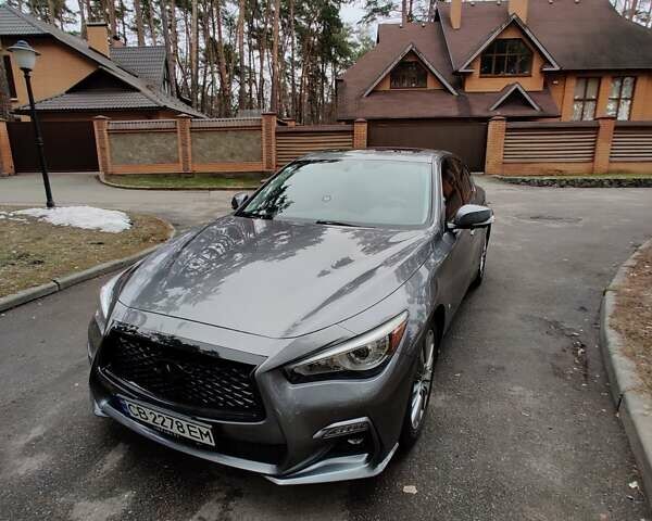 Инфинити Q50, объемом двигателя 3 л и пробегом 128 тыс. км за 20000 $, фото 1 на Automoto.ua