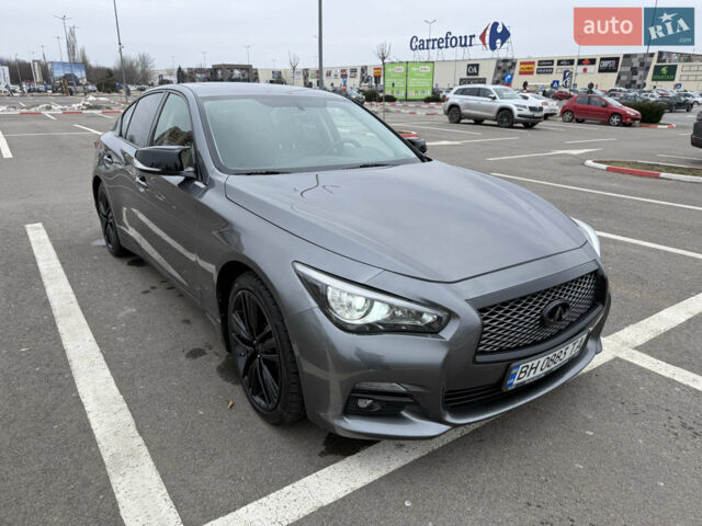 Сірий Інфініті Q50, об'ємом двигуна 3.5 л та пробігом 202 тис. км за 14000 $, фото 1 на Automoto.ua