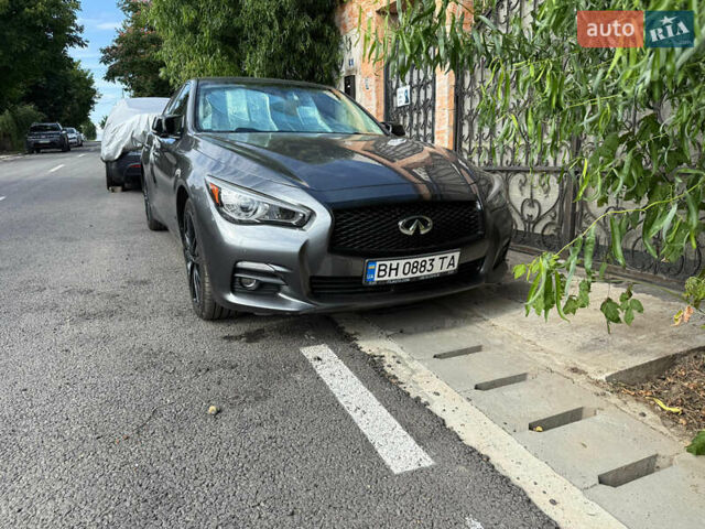 Серый Инфинити Q50, объемом двигателя 3.5 л и пробегом 202 тыс. км за 15500 $, фото 1 на Automoto.ua