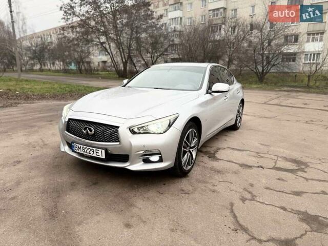 Сірий Інфініті Q50, об'ємом двигуна 2.14 л та пробігом 262 тис. км за 15500 $, фото 1 на Automoto.ua