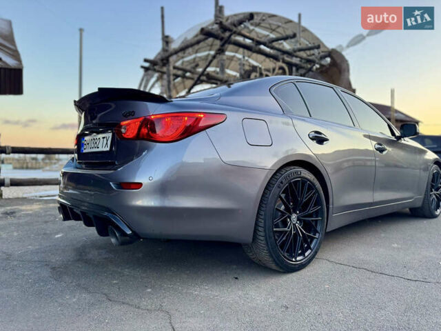 Серый Инфинити Q50, объемом двигателя 2.14 л и пробегом 238 тыс. км за 14300 $, фото 1 на Automoto.ua