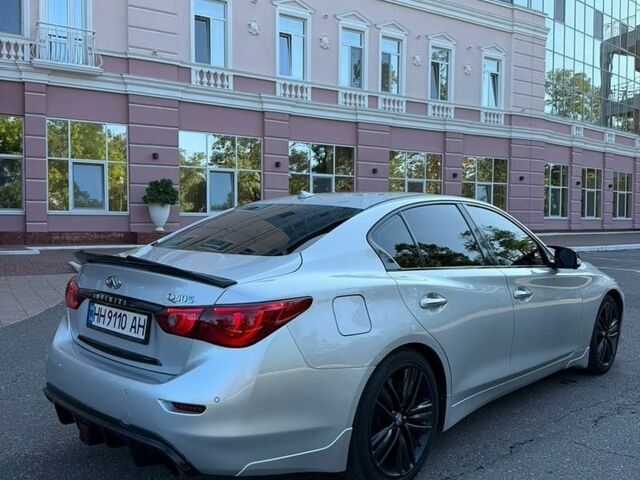 Серый Инфинити Q50, объемом двигателя 3.5 л и пробегом 145 тыс. км за 14000 $, фото 1 на Automoto.ua