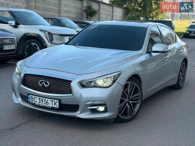 Серый Инфинити Q50, объемом двигателя 2.14 л и пробегом 260 тыс. км за 11700 $, фото 1 на Automoto.ua