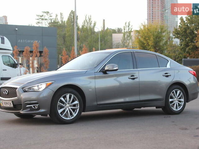 Сірий Інфініті Q50, об'ємом двигуна 3.7 л та пробігом 83 тис. км за 14500 $, фото 1 на Automoto.ua