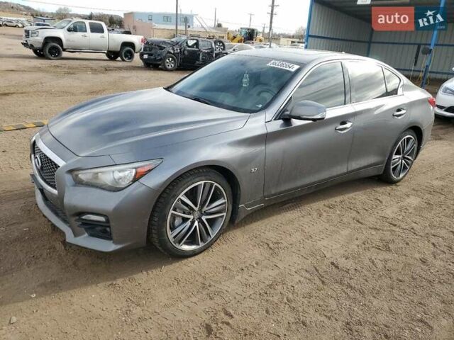 Сірий Інфініті Q50, об'ємом двигуна 3.7 л та пробігом 152 тис. км за 2700 $, фото 1 на Automoto.ua