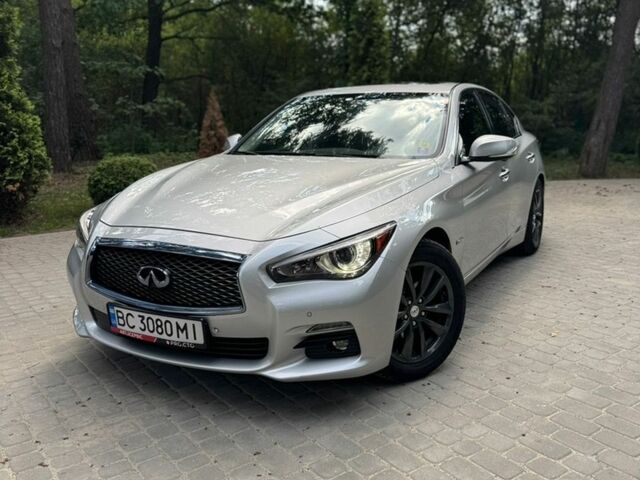 Сірий Інфініті Q50, об'ємом двигуна 3.5 л та пробігом 154 тис. км за 14400 $, фото 1 на Automoto.ua