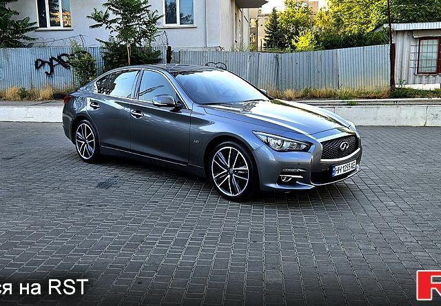 Серый Инфинити Q50, объемом двигателя 2.1 л и пробегом 168 тыс. км за 14700 $, фото 1 на Automoto.ua