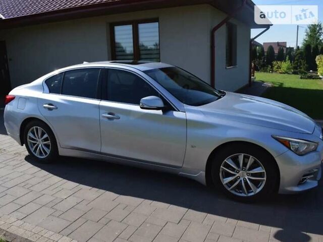 Сірий Інфініті Q50, об'ємом двигуна 3.7 л та пробігом 166 тис. км за 15800 $, фото 1 на Automoto.ua