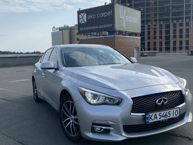 Сірий Інфініті Q50, об'ємом двигуна 1.99 л та пробігом 256 тис. км за 14000 $, фото 1 на Automoto.ua