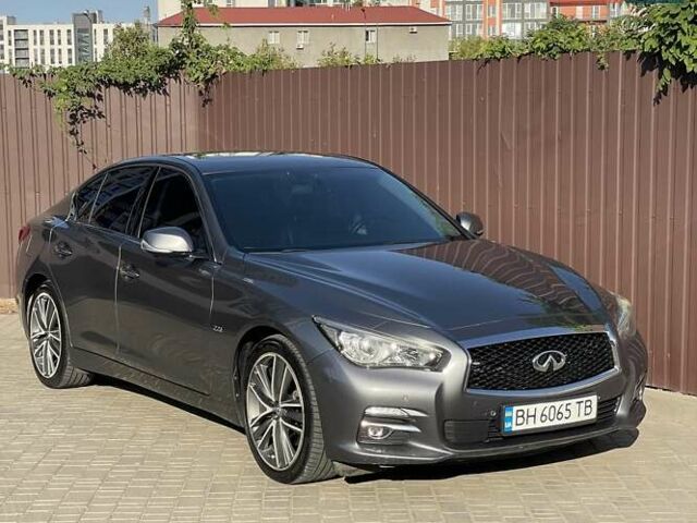 Серый Инфинити Q50, объемом двигателя 2.14 л и пробегом 148 тыс. км за 16600 $, фото 1 на Automoto.ua
