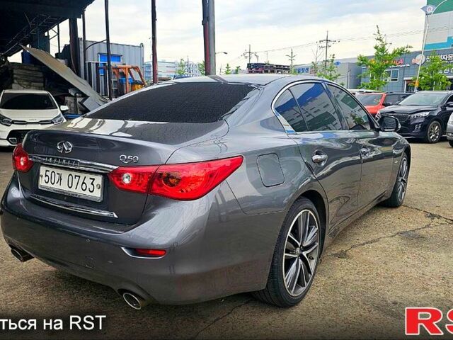 Сірий Інфініті Q50, об'ємом двигуна 2.2 л та пробігом 199 тис. км за 14700 $, фото 1 на Automoto.ua