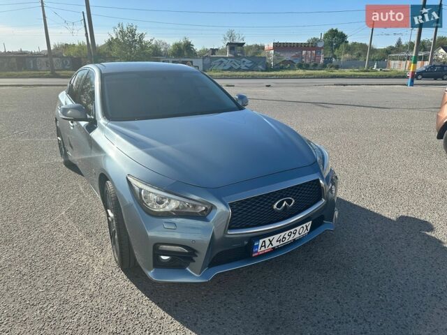 Сірий Інфініті Q50, об'ємом двигуна 1.99 л та пробігом 152 тис. км за 14200 $, фото 1 на Automoto.ua