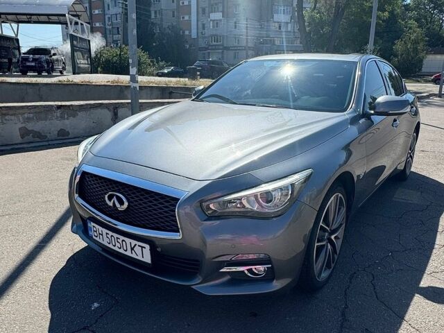 Сірий Інфініті Q50, об'ємом двигуна 2.14 л та пробігом 129 тис. км за 15600 $, фото 1 на Automoto.ua