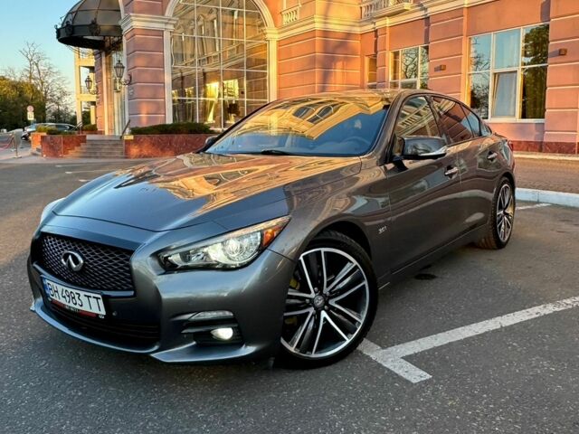 Сірий Інфініті Q50, об'ємом двигуна 3 л та пробігом 168 тис. км за 15200 $, фото 1 на Automoto.ua