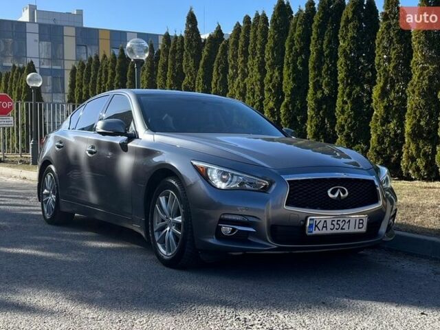 Сірий Інфініті Q50, об'ємом двигуна 1.99 л та пробігом 184 тис. км за 13699 $, фото 1 на Automoto.ua