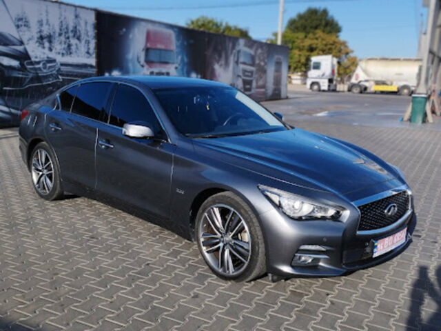 Сірий Інфініті Q50, об'ємом двигуна 2.2 л та пробігом 204 тис. км за 13600 $, фото 1 на Automoto.ua