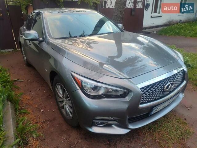 Сірий Інфініті Q50, об'ємом двигуна 3 л та пробігом 167 тис. км за 14800 $, фото 1 на Automoto.ua