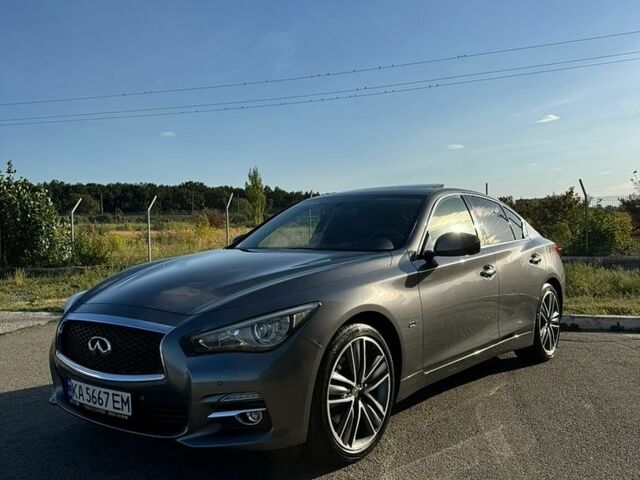 Сірий Інфініті Q50, об'ємом двигуна 2.14 л та пробігом 181 тис. км за 12900 $, фото 1 на Automoto.ua