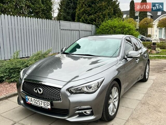 Серый Инфинити Q50, объемом двигателя 1.99 л и пробегом 120 тыс. км за 15200 $, фото 1 на Automoto.ua